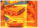 1:64 - Mattel - Hotwheels - 71 Dodge Challenger - 2011 - Naranja - Personalizado - Green lantern hw premiere DC comics - 1